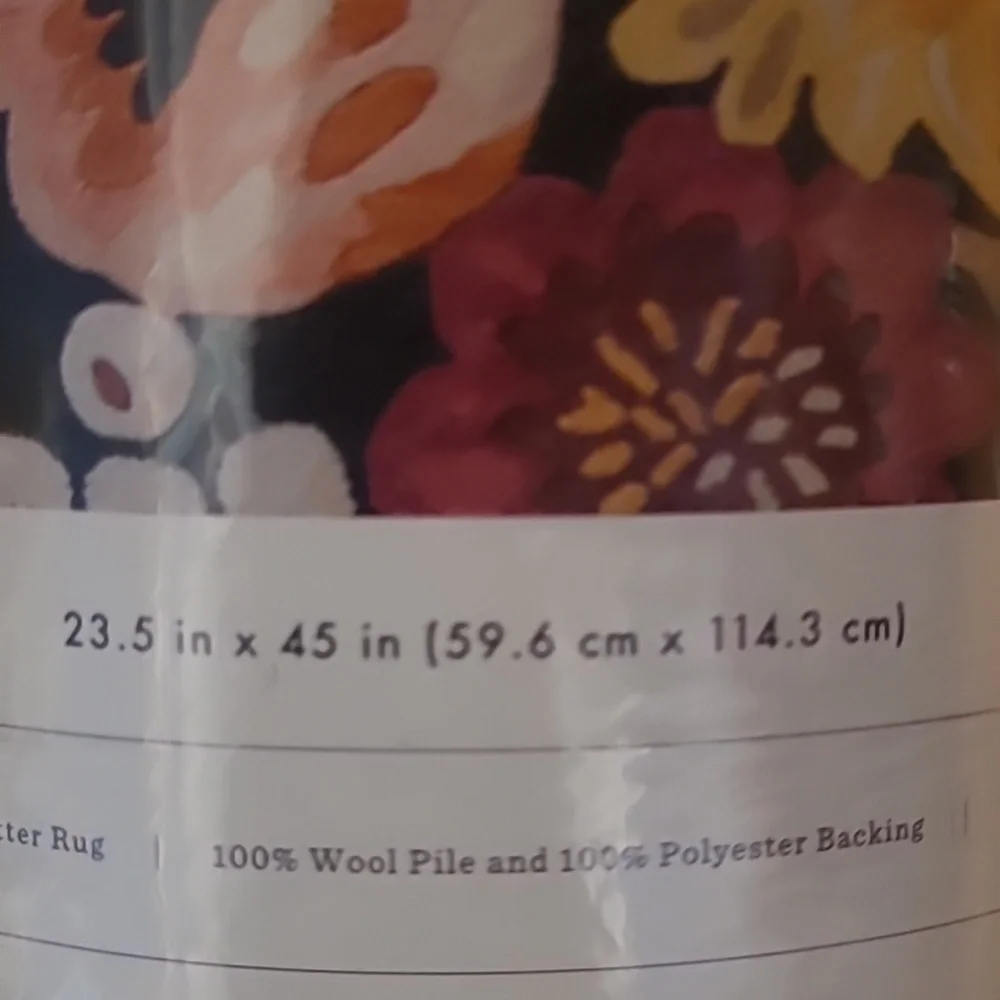 NWT Rifle Paper Co. x Loloi Rug - Picture 3 of 5